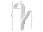 2x bathroom hanging hook for radiator and bathroom heater