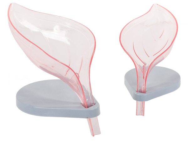 Savon de bain feuille porte-savon avec vidange