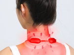 Electrostimulateur masseur de nuque petit chauffant 9 niveaux de puissance