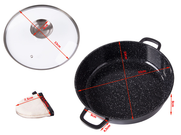 Lonec ponev s pokrovom 5,7l indukcijska aroma