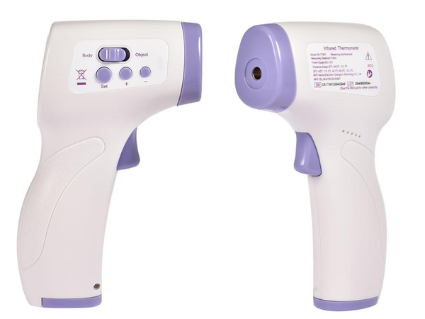 Thermomètre médical infrarouge sans contact 2 en 1
