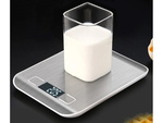 Precioso pesas electronicas de cocina 5kg/1g aparatos domesticos pantalla lcd acero