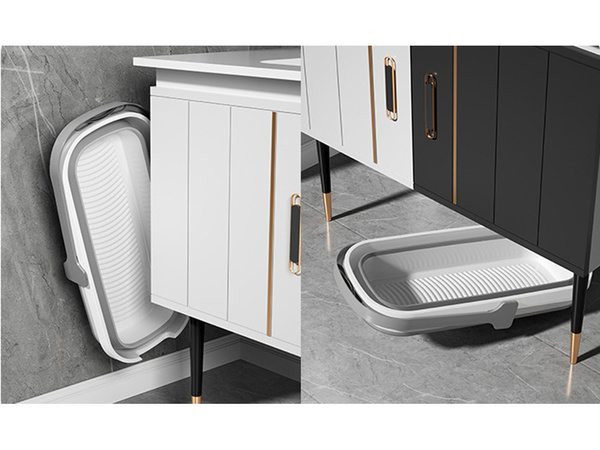 Bol plegable de silicona cesto grande para la ropa compacto de viaje 10l