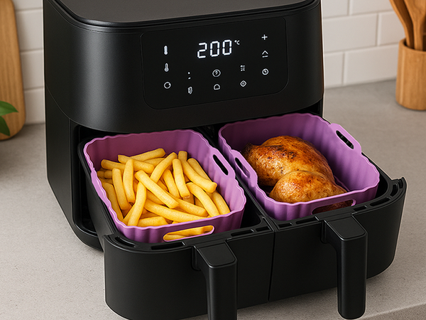 Silikoonist sisekate airfryer rasvavabale frituurpannile pagarivorm
