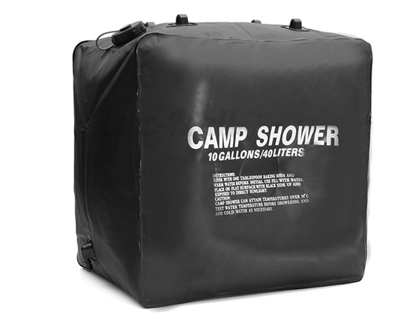 Ducha solar para camping 40l ducha turística de campaña con juego de mangueras
