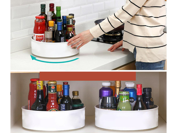 Organizator de bucătărie rotativ bol de condimente