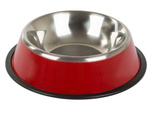 Metal non-slip dog bowl lettering 1l