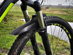 Velosipēdu dubļusargi priekšējie aizmugurējie komplekts mtb 2 gab universāls 24 26 28 collas
