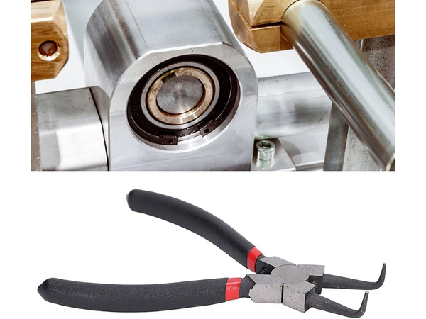 Seger's clamps ring pistons set 4ks ohnuté rovné
