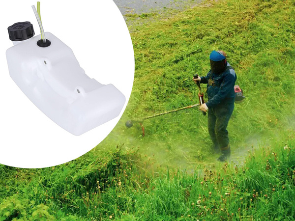 Rezervor de benzină complet pentru motocoase furtun rezervor de combustibil cu capac filtru 1.2l