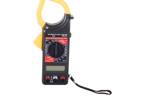 Miernik multimetr cęgowy cyfrowy elektroniczny lcd