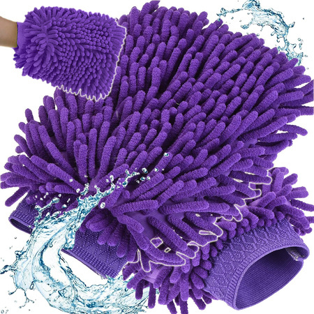 Gant en microfibre pour le nettoyage de la station de lavage à la main