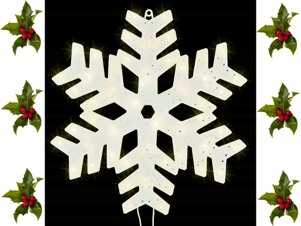 Led aknakoristus 40cm tärnid