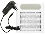 Bagless manicure cassette nail dust collector 80w with filter