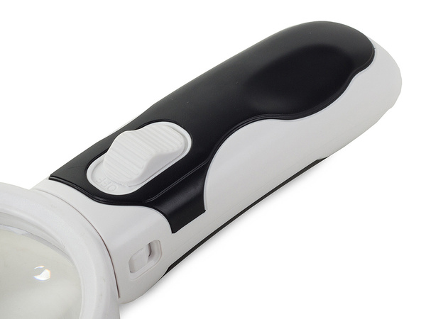 Schreibtisch-lupe 2in1 auswechselbare lensen 6 leds