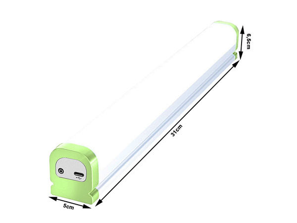 Led töökoda lamp magnet konksuga universaalne laetav aku powerbank