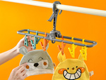 Trockner für socken unterwäsche kleiderbügel hängen 12 wäscheklammern set