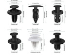 Car pegs set upholstery mounting clips 100 pieces