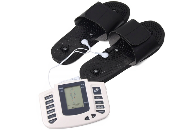 Electroestimulador músculo ems tens taps
