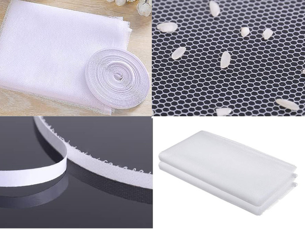 Schwarzes insektenschutzgitter fenstergewebe 180x150cm