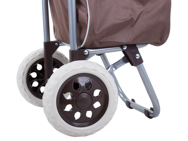 Nakupovalni voziček na kolesih nakupovalna vreča trdna