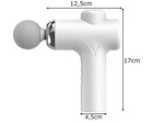Back massage gun body leg massager strong massage gun 4 tips