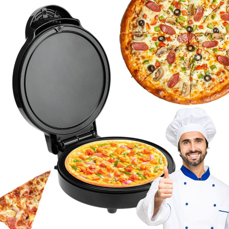 Elektrická pec na pizzu 1000w s nepriľnavým povrchom rýchle pečenie