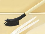 Cutting brush for cleaning river rides pennet scraper 2in1