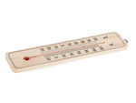 Domestic wood indoor outdoor thermometer