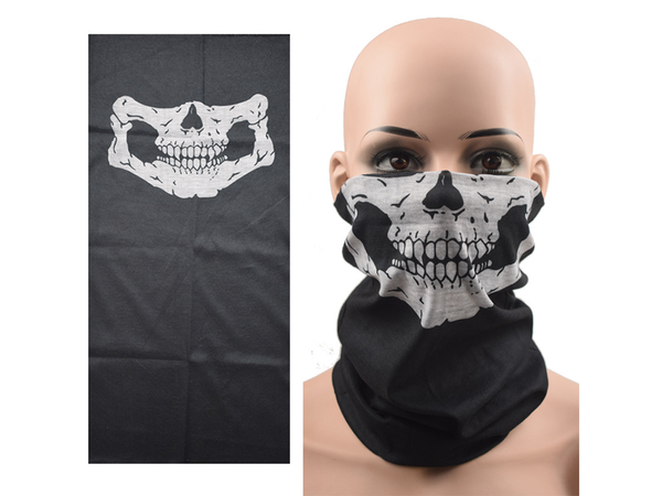 Chimenea pasamontañas pañuelo facial bandama calavera túnel multifuncional calavera