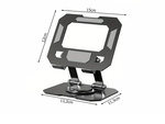 Holder stand tablet phone adjustable 4-16 inch stand