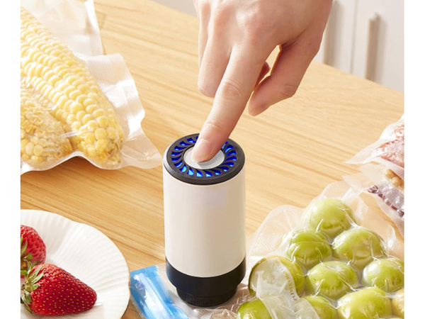 Bomba de vacío para bolsas de vacío alimentarias