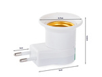 Adapterio lemputės adapterio jungiklis 230v e27