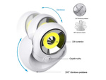 Led cob 360 batterielampe mit bewegungsmelder