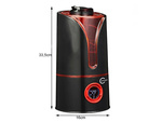 Duft diffusor luftbefeuchter aromatherapie ultraschall led timer