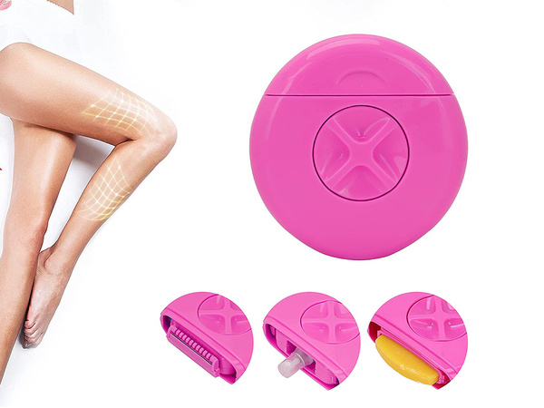 Masažni valjček za obraz, brivnik 3-v-1