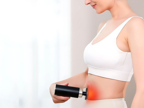 Massagepistole kraftvoll wärmend kühlend 10 usb handstücke