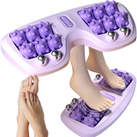 Pēdu masāžas plastikas roller 2x3 masāžas balls ar metāla balls
