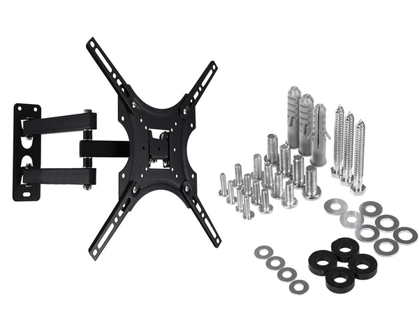 DREHBARE TV-HALTERUNG FÜR FERNSEHER, TV-HALTER 32-55, VERSTELLBAR