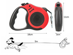 Ligne automatique pour chiens blocage puissant courbe légère 5m 15kg