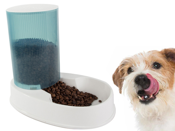 Dog food dispenser cat food bowl automatic dry food dispenser