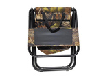 Fishing chair with backrest and thermal bag