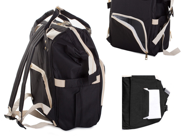 Rucksack-thermo-kinderwagentaschen-organizer für mütter