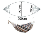 Garden hammock hanging swing brazilian rocker xl large cover bagbaha