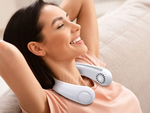 Ventilateur de cou climatiseur portable batterie rechargeable sans fil