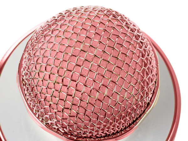 Wireless microphone bluetooth karaoke speaker round with case various modes