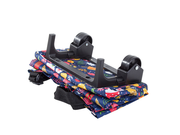 Iepirkumu maisiņš iepirkumu ratiņi ar riteņiem saliekamais iepirkumu maisiņš