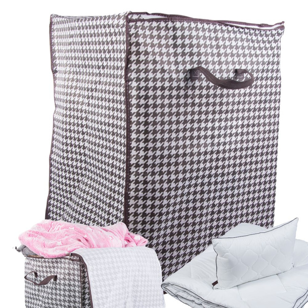 Conteneur de penderie organisateur de tissu linge vêtements pliage 180l