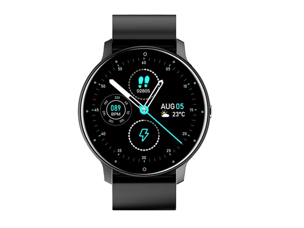 Smartwatch damenuhr herren kautschukband sport bluetooth telefonieren