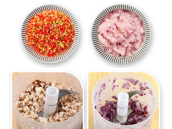 Elektromos ételaprító aprító zöldéges és hagymaaprító